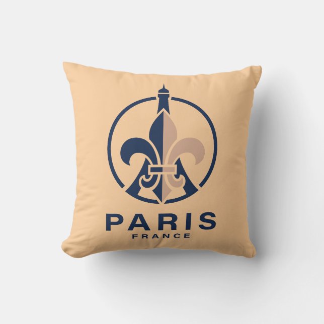 Paris France Europe Cushion (Front)