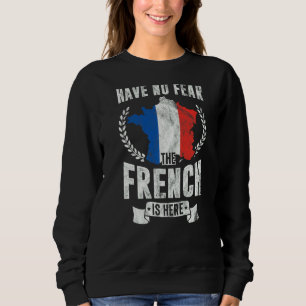 Paris France French Marseille Bonjour Souvenir Mon Sweatshirt