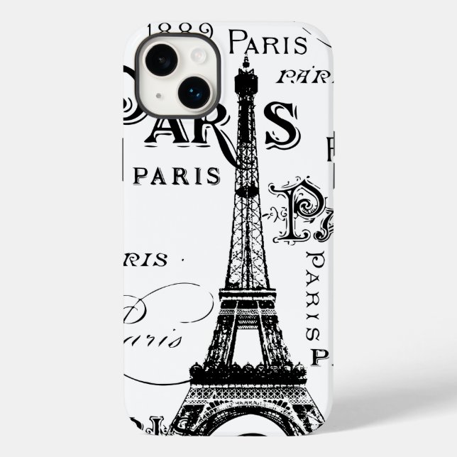Paris France Gifts and Souvenirs Case-Mate iPhone Case (Back)