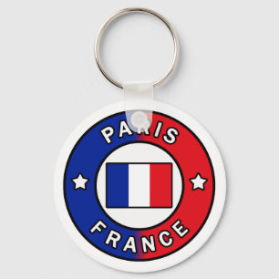 Paris France Key Ring
