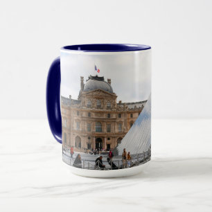 Paris. France.  Louvre Mug