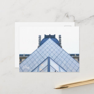 Paris. France. Louvre Postcard