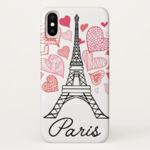 Paris, France Love iPhone X Case