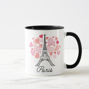 Paris, France Love Mug