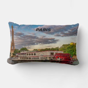 Paris - France Lumbar Cushion