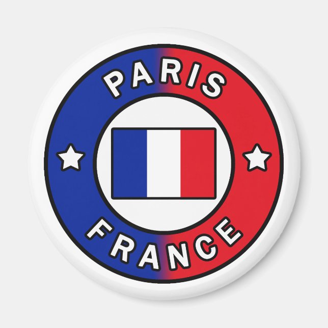 Paris France Magnet (Front)