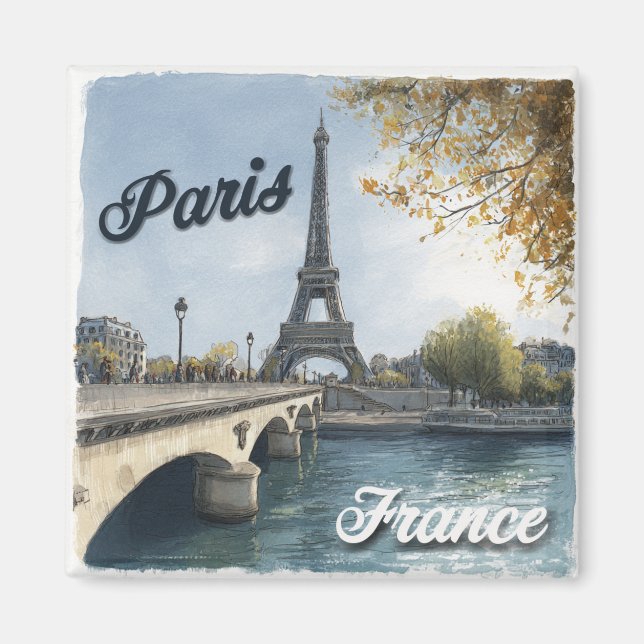 Paris, France Magnet (Front)