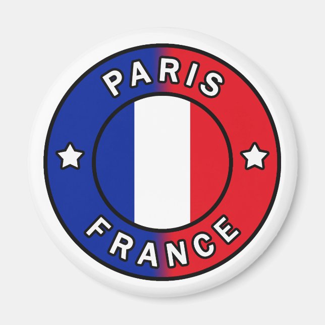 Paris France Magnet (Front)