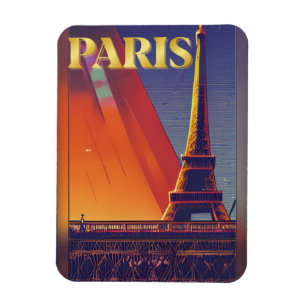 Paris France  Magnet