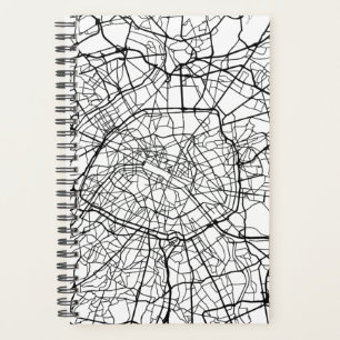 Paris France Map 2022 Planner