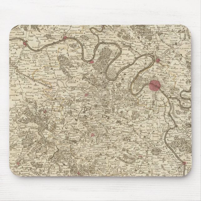 Paris France Mouse Pad (Front)