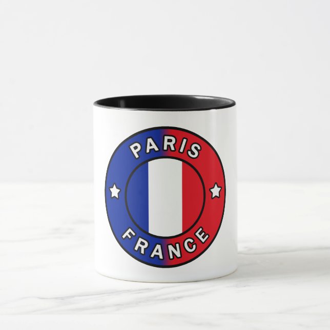 Paris France Mug (Center)