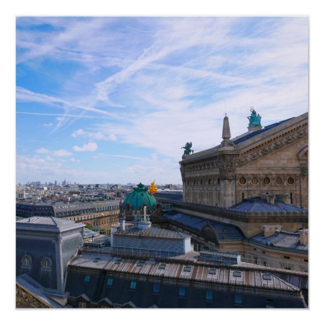 Paris. France. Palais Garnier Poster (Front)
