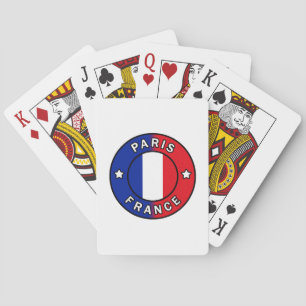 Paris France Playing Cards