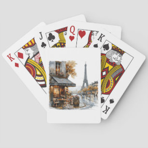 Paris France Playing Cards