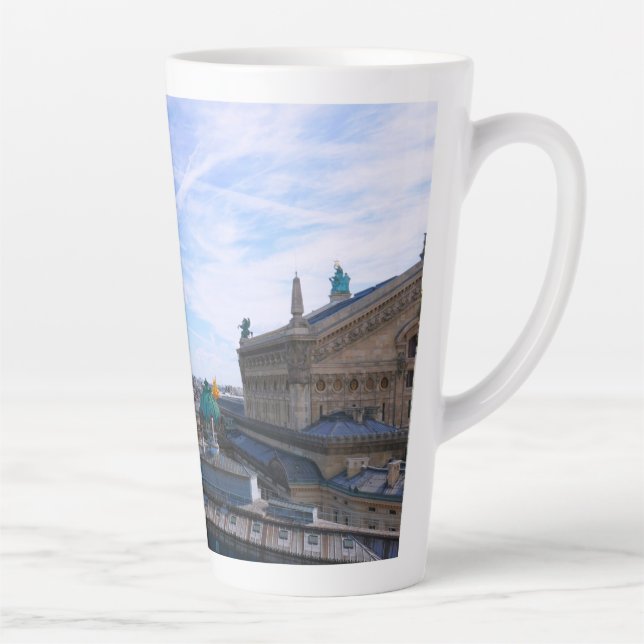 Paris. France. Pont Alexandre3  Latte Mug (Right)