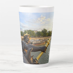 Paris. France. Pont Alexandre3  Latte Mug