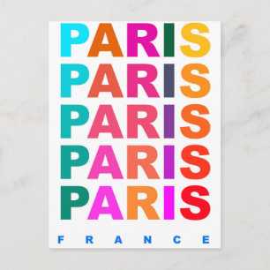 Paris France Postcard