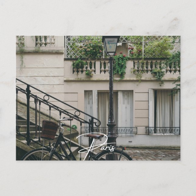 Paris France Postcard (Front)