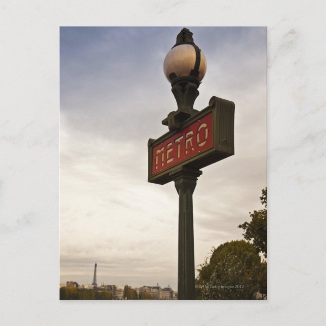 Paris, France Postcard (Front)