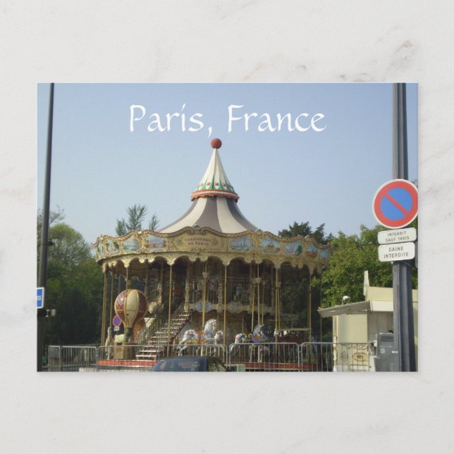 Paris, France Postcard (Front)