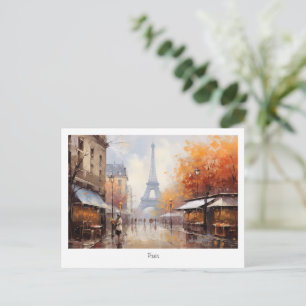 Paris France Postcard