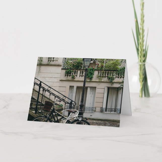 Paris France Postcard (Front)
