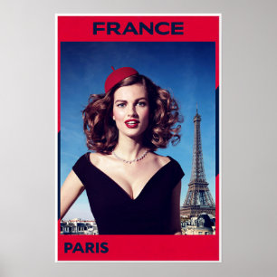 Paris, France poster