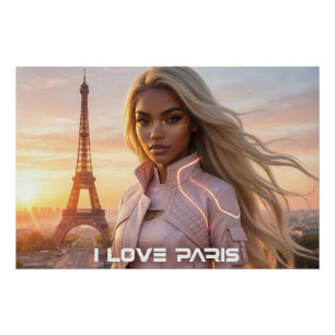 PARIS - FRANCE POSTER