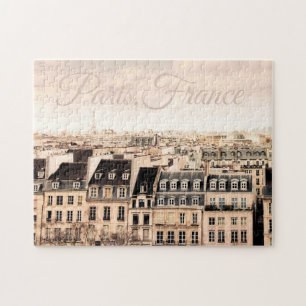 Paris France Rooftops Jigsaw Puzzle