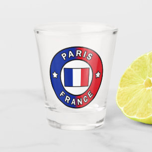Paris France Shot Glass