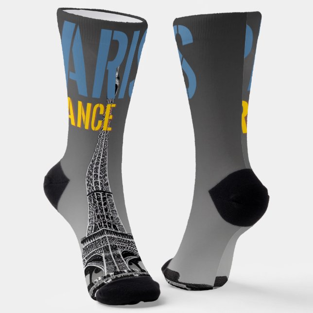 Paris France   Socks (Angled)
