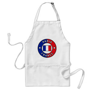 Paris France Standard Apron