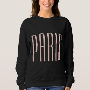 Paris France sweater pastel
