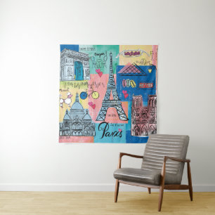 Paris, France Tapestry