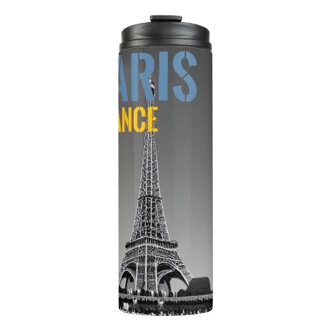 Paris France   Thermal Tumbler (Front)