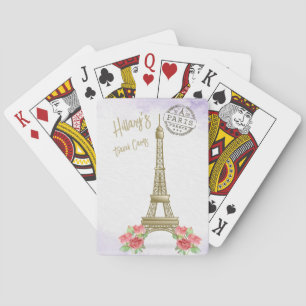 Paris France Travel Playing Cards