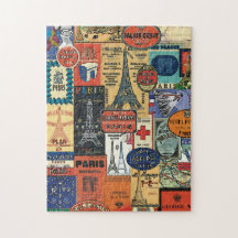 Paris, France travel stickers