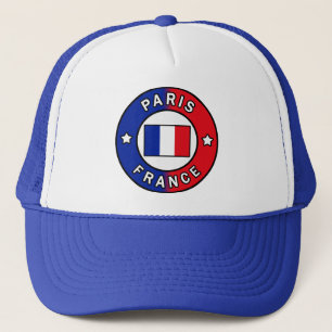Paris France Trucker Hat