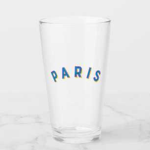 Paris, France Vintage Arch Glass
