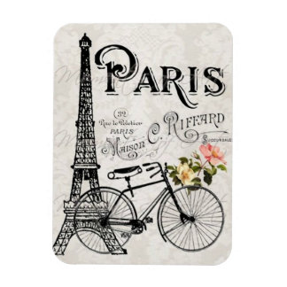 Paris, France - Vintage Magnet