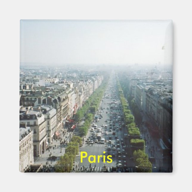 Paris fridge magnet (Front)