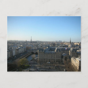 Paris from Notre-Dame Postcard