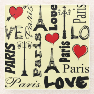 Paris Glass Coaster