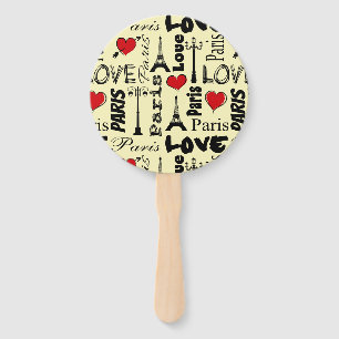 Paris Hand Fan