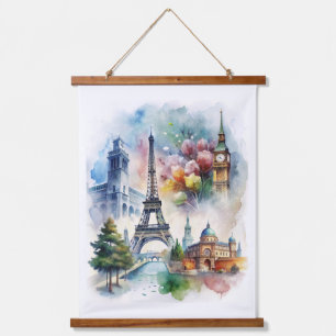 Paris Hanging Tapestry