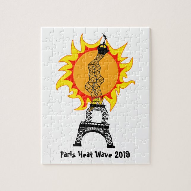 Paris Heat Wave 2019 Jigsaw Puzzle (Vertical)