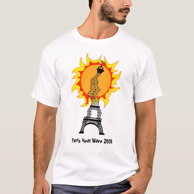 Paris Heat Wave 2019 T-Shirt (Front)