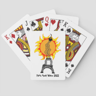 Paris Heat Wave 2022 Playing Cards