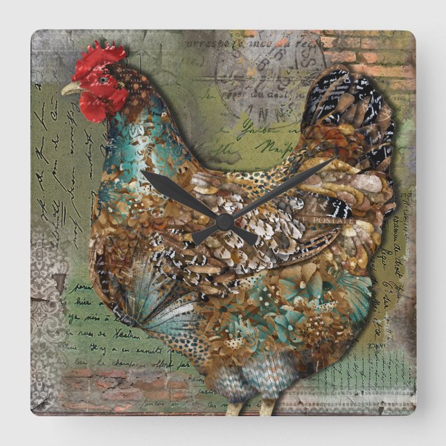 Paris Hen Clock (Front)